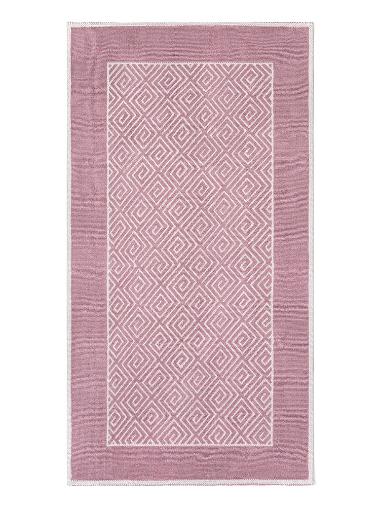 Коврик универсальный 80x150 розовый хлопок